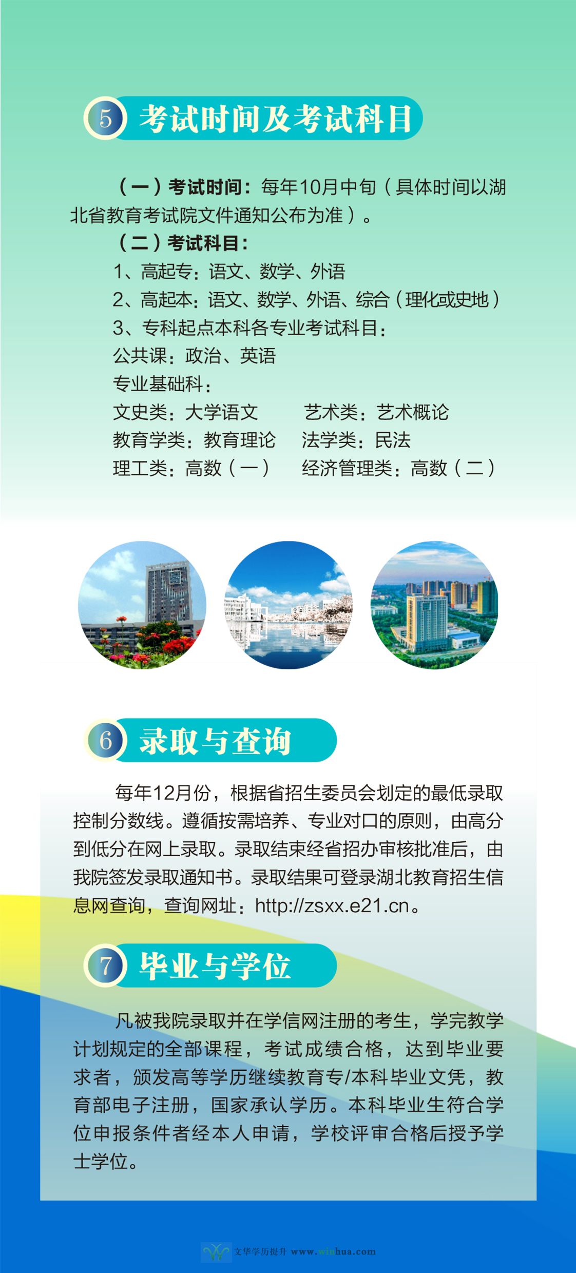 黄冈师范学院2024年高等学历继续教育招生简章(图5)