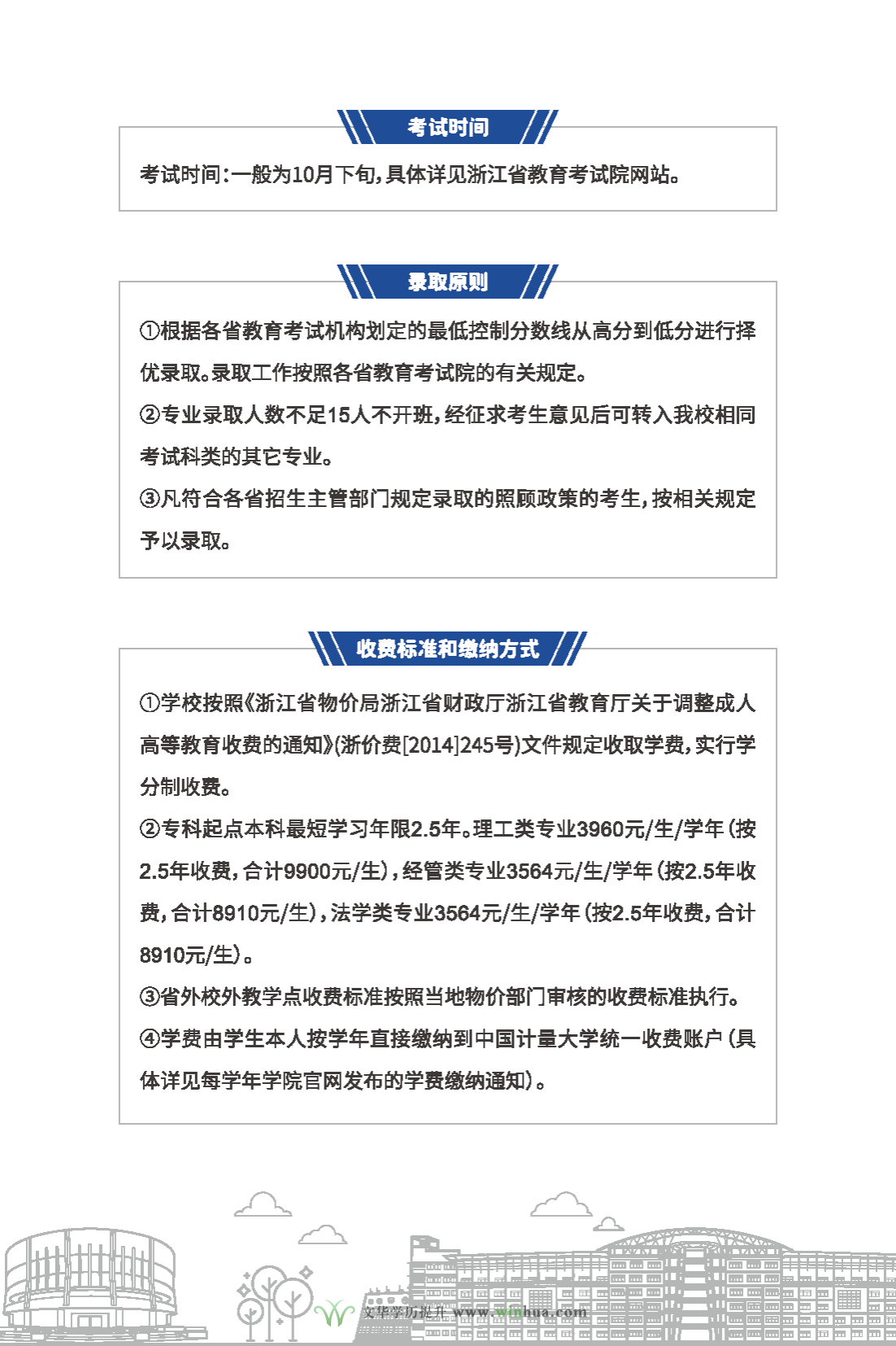 中国计量大学2025年高等学历继续教育招生简章(图4)